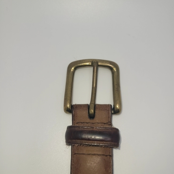 Oiled Chamois Cowhide Belt - Picture 15 of 16